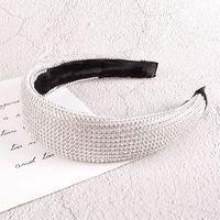 Diamantbesetztes Breitkantiges Strass-stirnband Mit Mode sku image 2