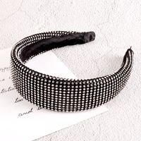Diamantbesetztes Breitkantiges Strass-stirnband Mit Mode sku image 3