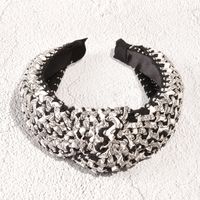 Knotted Leather Braided Headband sku image 2