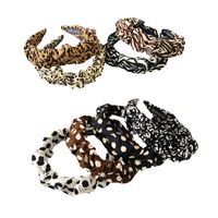 Leopard Print Fold Headband main image 3