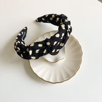 Leopard Print Fold Headband sku image 4