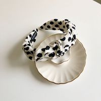 Leopard Print Fold Headband sku image 5