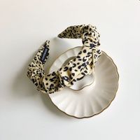 Leopard Print Fold Headband sku image 8