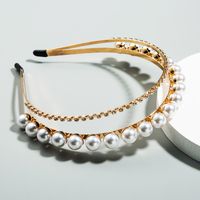 Korean New Multi-layer Rhinestone Headband sku image 1