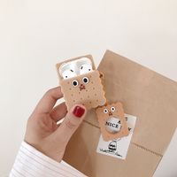 Airpods Pro 3rd Generation Cute Biscuit Silicone Earphone Protective Case For Airpods2 main image 5