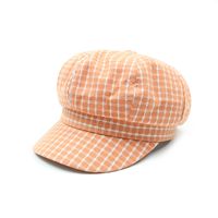 Retro Plaid Beret main image 6