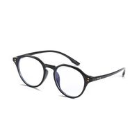 Light Transparent Retro Full Frame Glasses main image 1