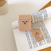 Airpods Pro 3rd Generation Cute Biscuit Silicone Earphone Protective Case For Airpods2 sku image 1