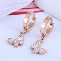 Pendientes Individualizados De Acero De Titanio De Moda Coreana sku image 1