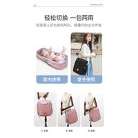 New Korean Large-capacity Fashion Multi-function Portable Mother Bag main image 5