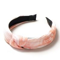 Cross-knotted Simple Striped Headband sku image 1