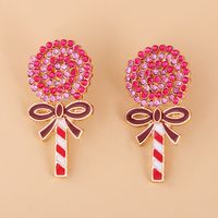 Lollipop Diamond Earrings main image 4