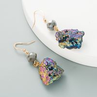 Fashion Crystal Irregular Earrings main image 4