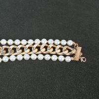 Fashion Exaggerated Imitation Pearl Multilayer Necklace main image 3