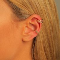 Wholesale Brass Twist Chain Ear Clip 2-piece Set main image 1