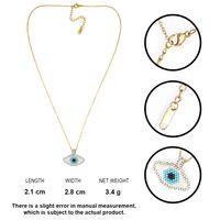 Fashion Simple Evil Eye Religious Totem Necklace main image 6