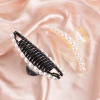Pearl Large Hair Catch Clip main image 3