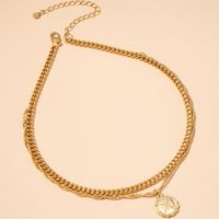 Simple Fashion Double-layer Necklace main image 5