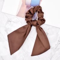 Satin Solid Color Hair Scrunchies main image 3