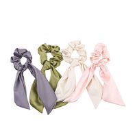 Satin Solid Color Hair Scrunchies main image 6
