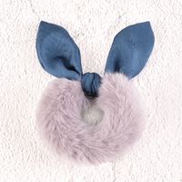 Plush Rabbit Ears Hair Ring sku image 11