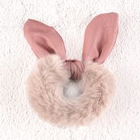 Plush Rabbit Ears Hair Ring sku image 12