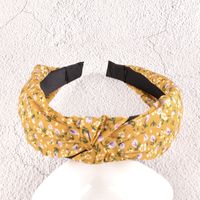 Simple Knotted Leopard Print Headband sku image 9