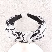 Simple Knotted Leopard Print Headband sku image 14