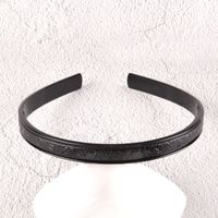 Simple Leather Plastic Headband sku image 1
