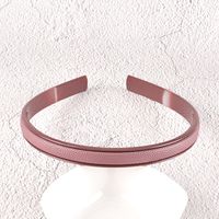 Simple Leather Plastic Headband sku image 5