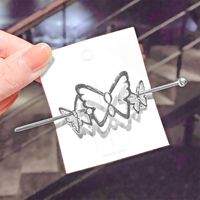 Metal Butterfly Star Geometric Hairpin sku image 5