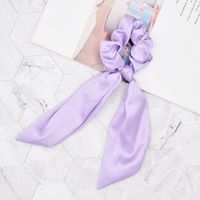 Satin Solid Color Hair Scrunchies sku image 2