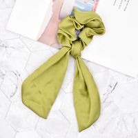 Satin Solid Color Hair Scrunchies sku image 3