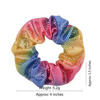 New 16-color Laser Fabric Hair Scrunchies main image 3