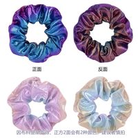 New 16-color Laser Fabric Hair Scrunchies main image 4