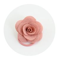 Flower Headband Release Art Rubber Band Children's Headwear Rose Hair Tie sku image 7