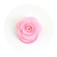 Flower Headband Release Art Rubber Band Children's Headwear Rose Hair Tie sku image 2