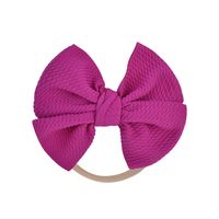 Diadema De Nylon Para Niños 4.8 Pulgadas Granos De Maíz Color Sólido Arco Anillo Para El Cabello Sombreros sku image 17