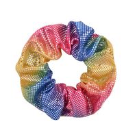 New 16-color Laser Fabric Hair Scrunchies sku image 8