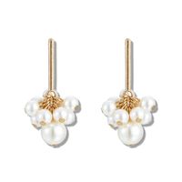 Boucles D&#39;oreilles En Perles À La Mode Coréenne main image 3