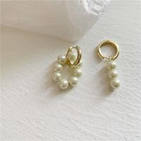 Retro Baroque Pearl Earrings main image 4