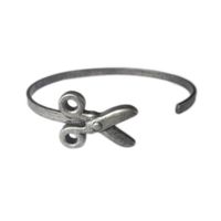 Simple Alloy Scissors Bracelet main image 2