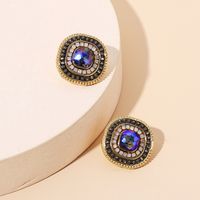 New Rhinestone Retro Earrings main image 4