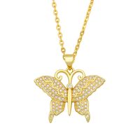 Fashion Butterfly Pendant Necklace main image 4