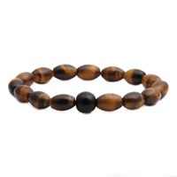 New Irregular Tiger's Eye Stone Bright Stone Men's Bracelet main image 6