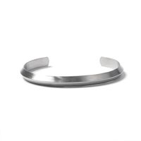Simple Stainless Steel Triangle Bracelet sku image 3