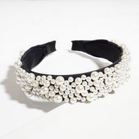 New Fashion Full Pearl Headband sku image 1