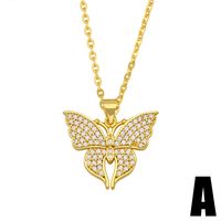 Fashion Butterfly Pendant Necklace sku image 1