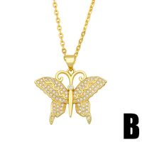 Fashion Butterfly Pendant Necklace sku image 2