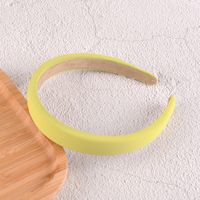 Simple Pure Color Sponge Headband sku image 4